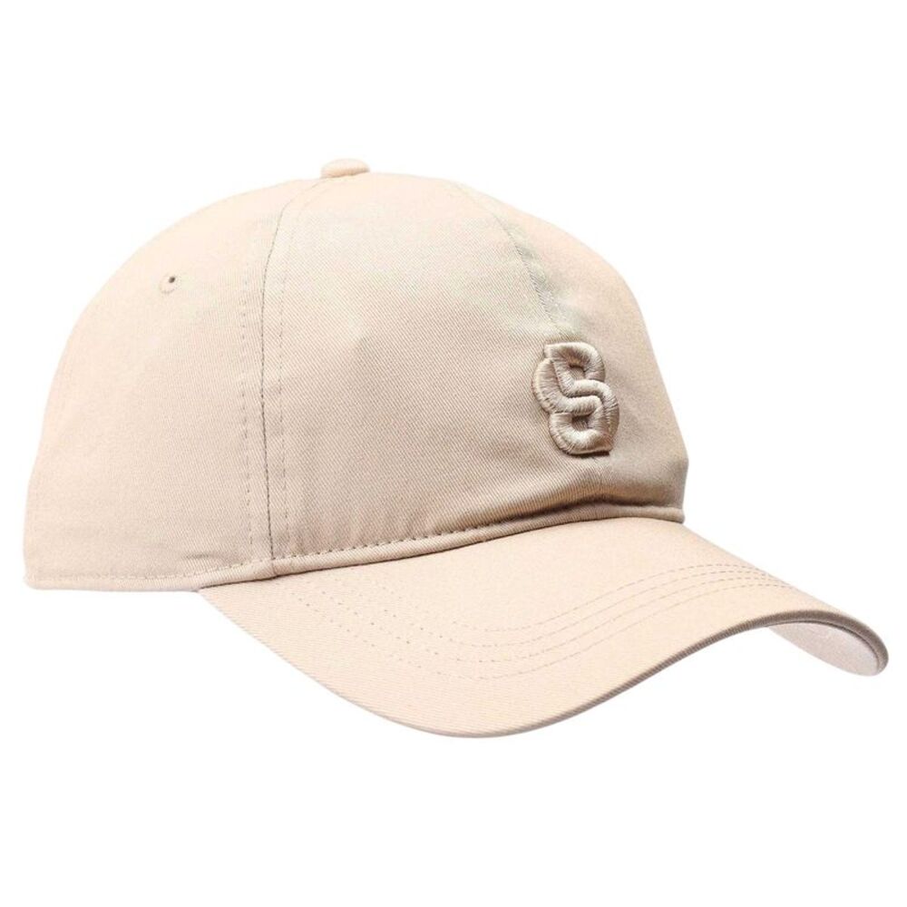 Boss Womens/Ladies Monogram Baseball Cap / Beige